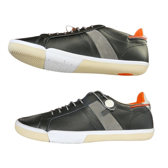 SOLD - PLAE 'Mulberry' Leather Low Tops - Picture 6 of 14